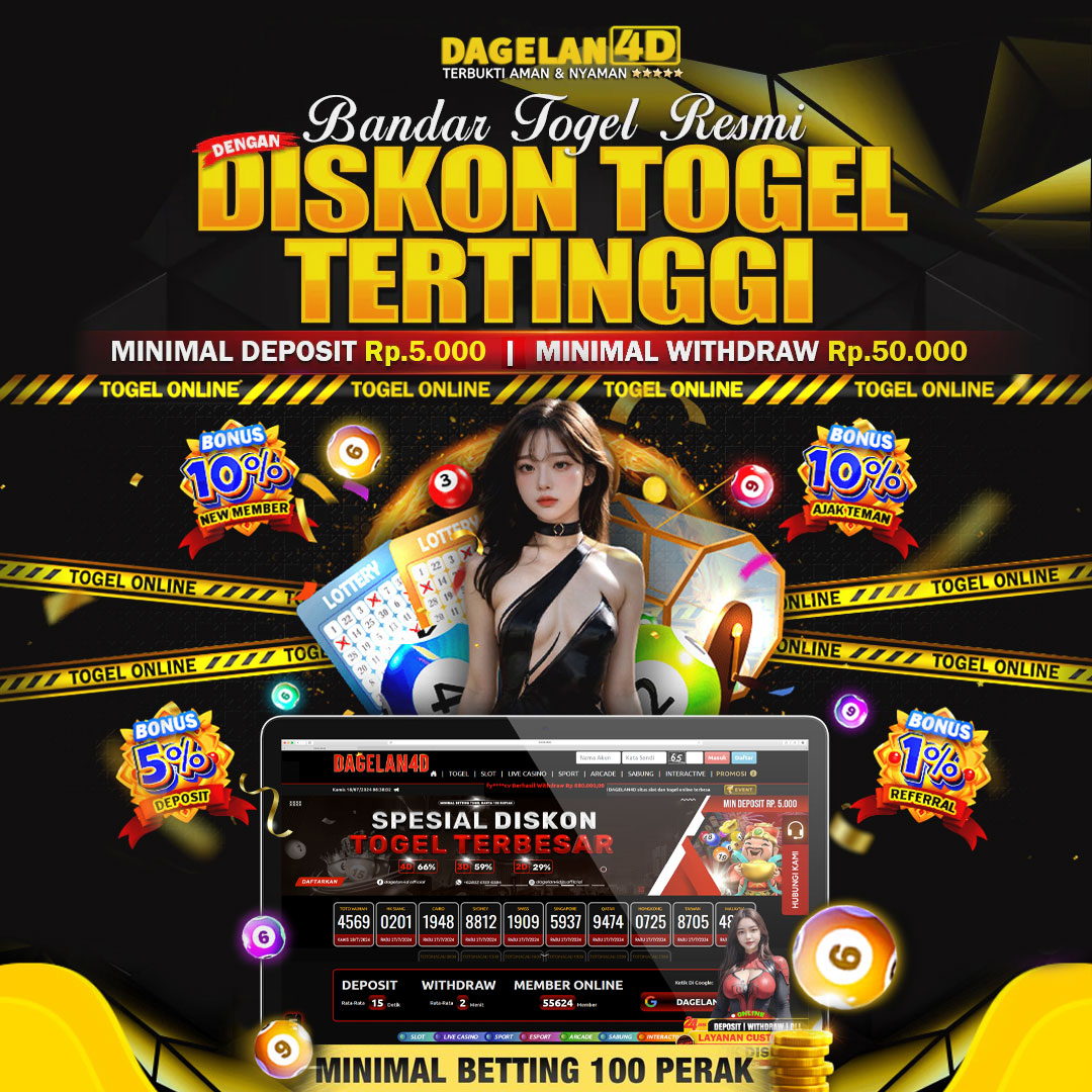 Dagelan4d 🍄 Situs Togel Online Resmi Dengan Pasaran Terlengkap 2025 -